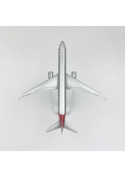 Rındu American Airlines Boeing 77 720CM Alaşımlı Uçak Modeli (Yurt Dışından)