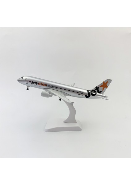 Rındu Jetstar Airways 20CM Alaşımlı Uçak Modeli (Yurt Dışından)