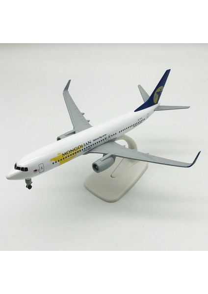 Rındu Moğol Havayolları Boeing 737 20M Alaşımlı Uçak Modeli (Yurt Dışından)