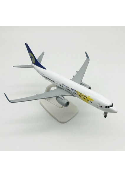Rındu Moğol Havayolları Boeing 737 20M Alaşımlı Uçak Modeli (Yurt Dışından)