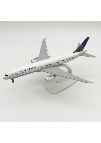 Rındu United Airlines 787 20CM Alaşımlı Uçak Modeli (Yurt Dışından)