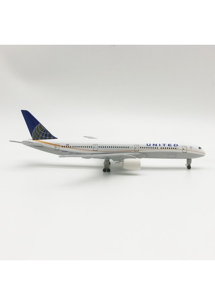 Rındu United Airlines 787 20CM Alaşımlı Uçak Modeli (Yurt Dışından)