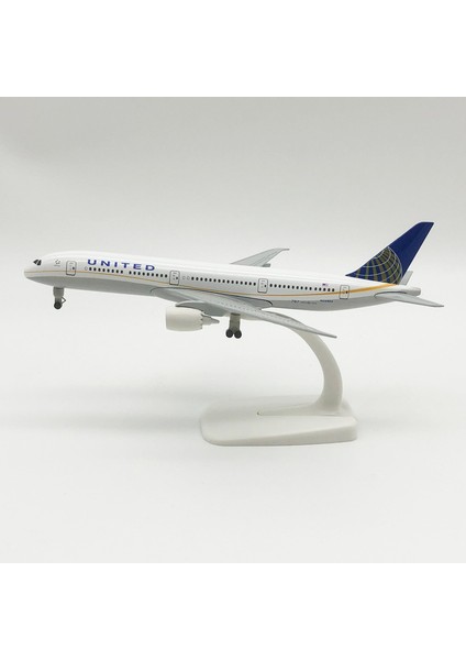 Rındu United Airlines 787 20CM Alaşımlı Uçak Modeli (Yurt Dışından)