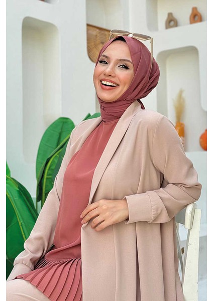 Kimono Bel Lastikli Pantolon Takım 8560 Taş fırsatları