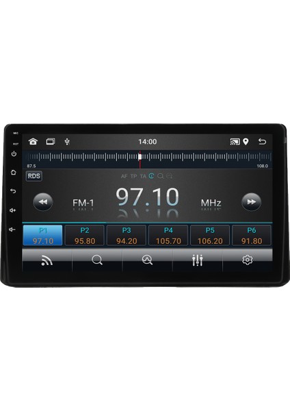 Toyota Rav4 (2014-2018) Android 14 Multimedya Carplay 9 Inch 4 GB Ram / 64 GB Hafıza CRV-4134XD