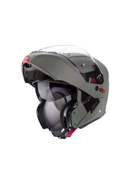 Horus x Matt Grey Kamo Motosiklet Kaskı fiyatları