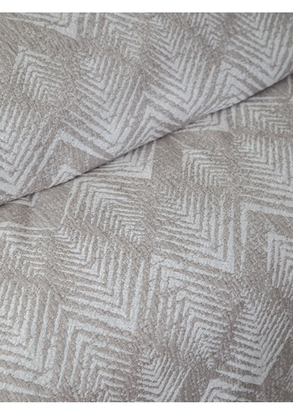 Tek Yatak Örtüsü Tek Kişilik Areca Vizon 170 x 240 cm