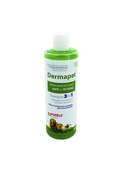 Dermapet Dermatolojik Kedi ve Köpek Şampuanı 450 ml