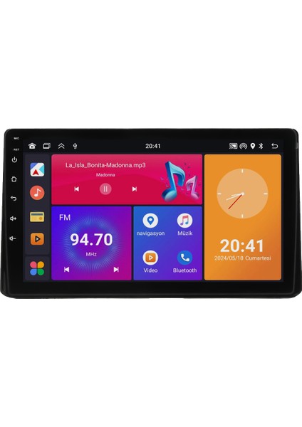 Toyota Rav4 (2014-2018) Android 14 Multimedya Carplay 9 Inch 2 GB Ram / 32 GB Hafıza CRV-4134XP