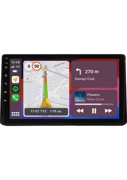 Toyota Rav4 (2014-2018) Android 14 Multimedya Carplay 9 Inch 2 GB Ram / 32 GB Hafıza CRV-4134XP