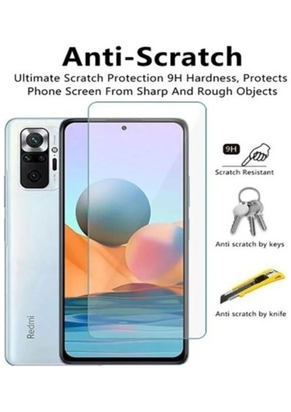 Xiaomi Redmi Note 10 Uyumlu Premium Ekran Koruyucu 9h Sert Temperli Kırılmaz Cam Koruma - Şeffaf