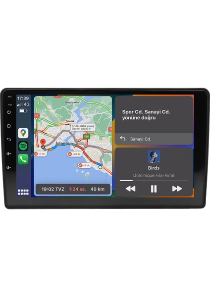 Mitsubishi L200 (2020-2023) Android 14 Multimedya Carplay 9 Inch 8 GB Ram / 128 GB Hafıza CRV-4136XAA