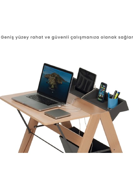 Allieva Ahşap Katlanır Masa