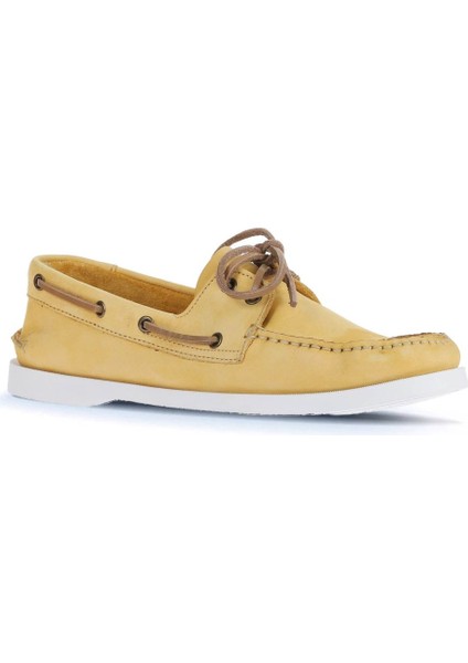 Sarı Nubuk Deri Erkek Loafer 11M23299