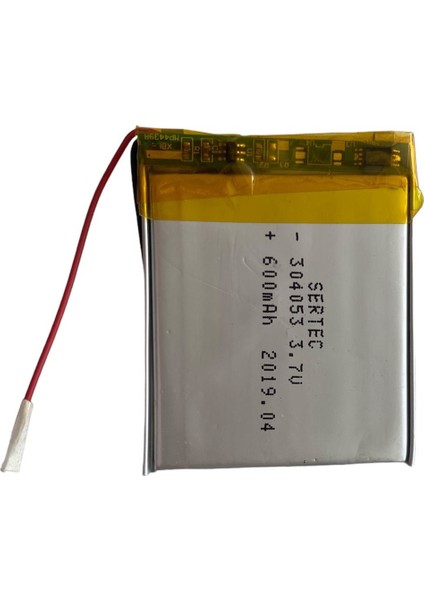 Polimer Batarya 304053 60MAH