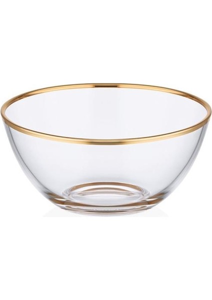 Cam Kase 20 cm Dalıa Altın M04187