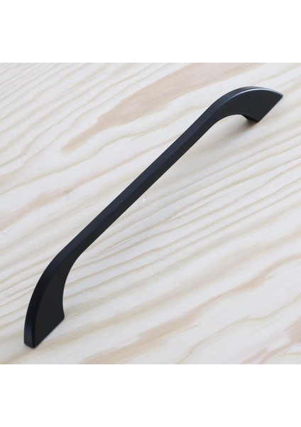 Metal Kulp Mobilya Mutfak Dolabı Çekmece Dolap Kulpları Kapak Kulpu Kulbu Siyah Renk 128 mm
