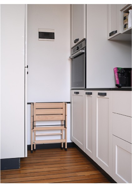 Tıalzo Ahşap Merdiven Siyah Renk fırsatları