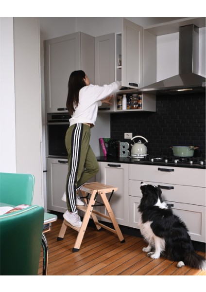 Tıalzo Ahşap Merdiven Siyah Renk indirimleri