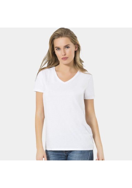 Kadın T-Shirt Beyaz Venice fiyatları