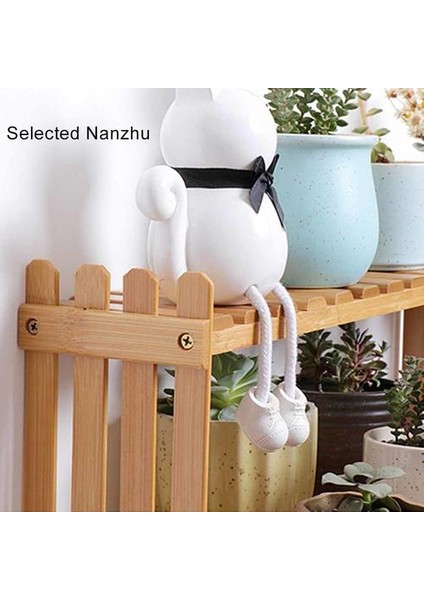 Masaüstü Bambu 2 Katmanlı Depolama Raf Banyo Mutfak Raf Tutucular Şişe Raf Organizatör Ev Dekor Dıy Mağaza | Depolama Tutucular & Amp;raflar (Yurt Dışından) fırsatları