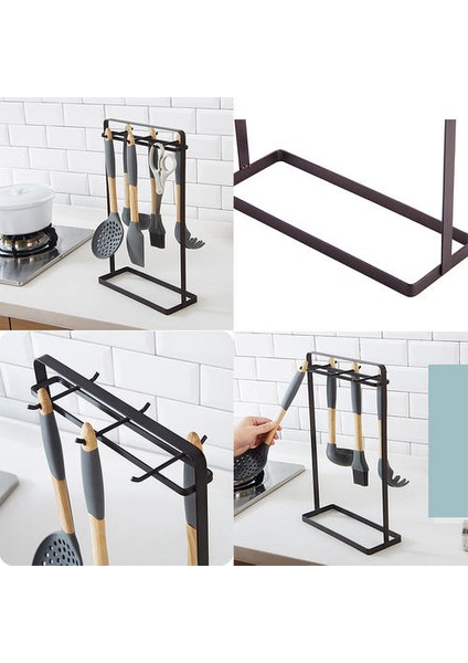 Demir Depolama Raf Çorba Kaşık Çorba Kepçe Kevgir Tahliye Raf Standı Mutfak Organizatör Tutucu Restoran Ev Için | Depolama Tutucular & Amp;raflar (Yurt Dışından) modelleri