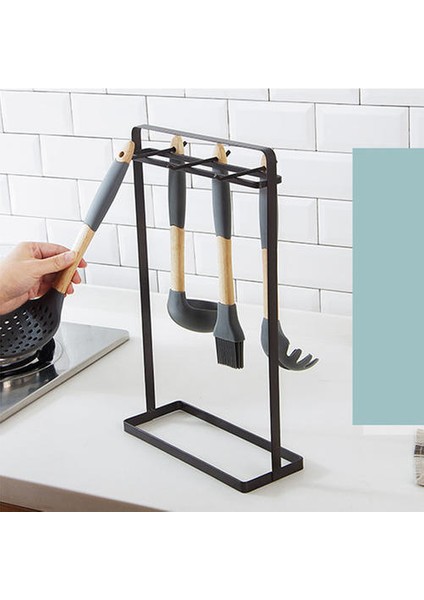 Demir Depolama Raf Çorba Kaşık Çorba Kepçe Kevgir Tahliye Raf Standı Mutfak Organizatör Tutucu Restoran Ev Için | Depolama Tutucular & Amp;raflar (Yurt Dışından) fırsatları