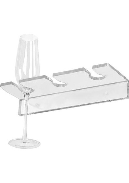 Temizle Akrilik Şarap Cam Raf Kabine Stemware Şarap Kadehi Tutucu Mutfak Gözlük Depolama 3 Şarap Kadehleri | Depo Tutucular ve Amp;raflar (Yurt Dışından) fiyatları