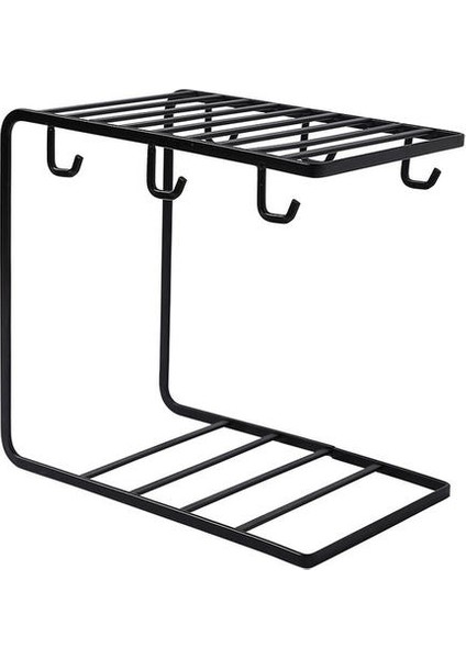 Çoklu Kanca Sanat Kahve Fincanı Raf Cam Çay Organizatör Marc Tutucu Mutfak Depolama Organizasyon | Depolama Tutucular ve Amp;raflar (Yurt Dışından)