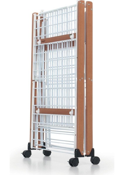 Supergulliver Katlanabilir Çamaşır Kurutmalık Ceviz Rengi fiyatları