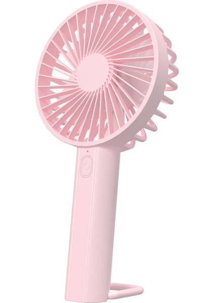 Asma Delikli Şarjlı Soğutma Fanı F35 (Pembe) (Yurt Dışından)