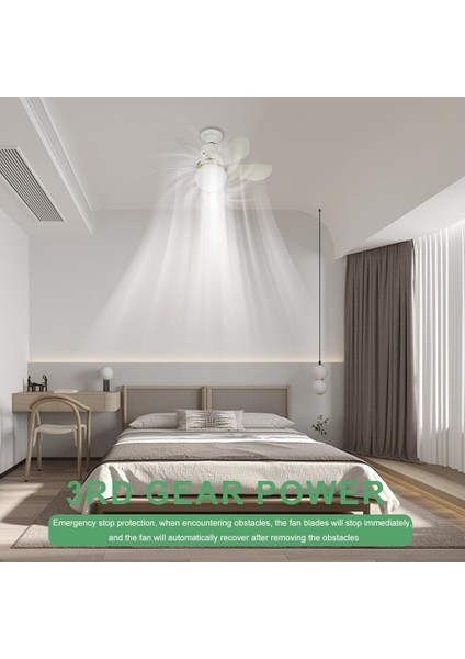 E27 Salyangoz Ağızlı Fan Lamba 420X205MM 30W Matcha Yeşil (Yurt Dışından) fırsatları