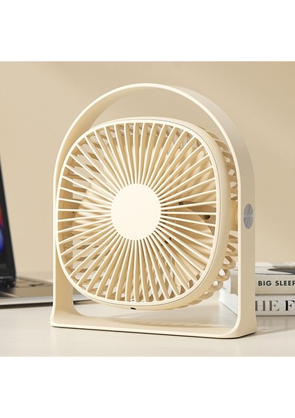 Yaz USB Şarjlı Gece Lambası Masaüstü Fanı (Yurt Dışından)