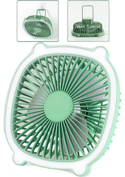 Okuma LED Işıklı Şarj Edilebilir Masa Fanı (Yurt Dışından)