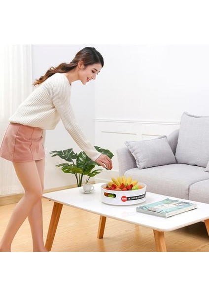 Dönen Depolama Tepsisi Güvenli Çok Fonksiyonlu Olmayan Kaymaz Mutfak Baharat Kutusu Kozmetik Depolama Tepsisi Masaüstü Organizatör | Çanta ve Amp;sepet (Yurt Dışından) modelleri