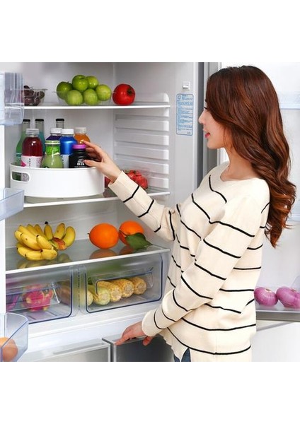 Dönen Depolama Tepsisi Güvenli Çok Fonksiyonlu Olmayan Kaymaz Mutfak Baharat Kutusu Kozmetik Depolama Tepsisi Masaüstü Organizatör | Çanta ve Amp;sepet (Yurt Dışından) fırsatları