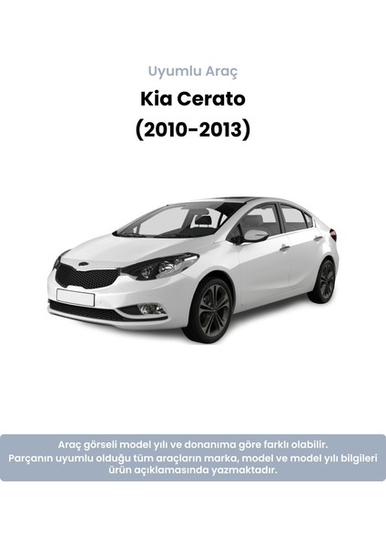 Kia Cerato 280MM Ön Fren Disk Takımı (2010-2013) Çin Muadil