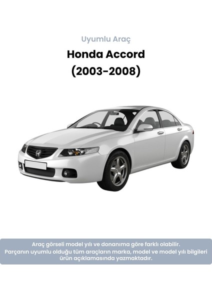 Honda Accord Arka Fren Disk Takımı (2003-2008) Çin Muadil