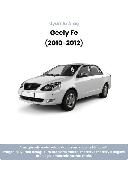 Geely Fc Ön Fren Disk Takımı (2010-2012) Çin Muadil