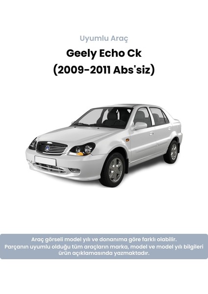 Geely Echo Ck Ön Fren Disk Takımı (2009-2011 Abs'siz) Çin Muadil