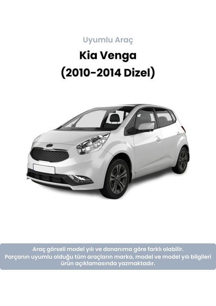 Kia Venga 280MM Ön Fren Disk Takımı (2010-2014 Dizel) Kore Muadil