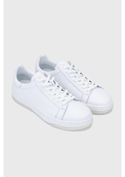 Alioth Erkek Beyaz Floter Deri Sneakers & Spor Ayakkabı 04 101 Erk Ayk Y24 modelleri