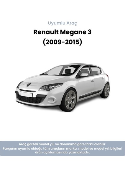 Renault Megane 3 280MM Ön Fren Disk Takımı (2009-2015) Yerli Muadil