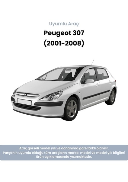 Peugeot 307 Hava Kanallı Ön Fren Disk Takımı (2001-2008) Maher