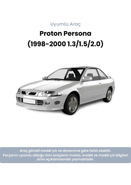 Proton Persona Ön Fren Disk Takımı (1998-2000 1.3/1.5/2.0) Malezya Muadil