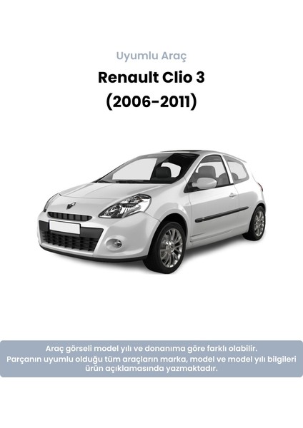 Renault Clio 3 Ön Fren Disk Takımı (2006-2011) Bosch