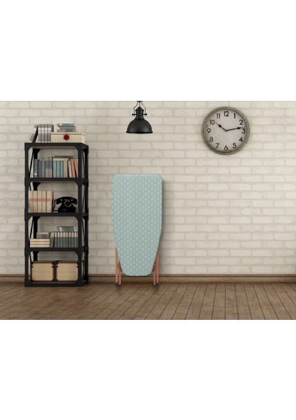 Assai Ahşap Ütü Masası Doğal Renk