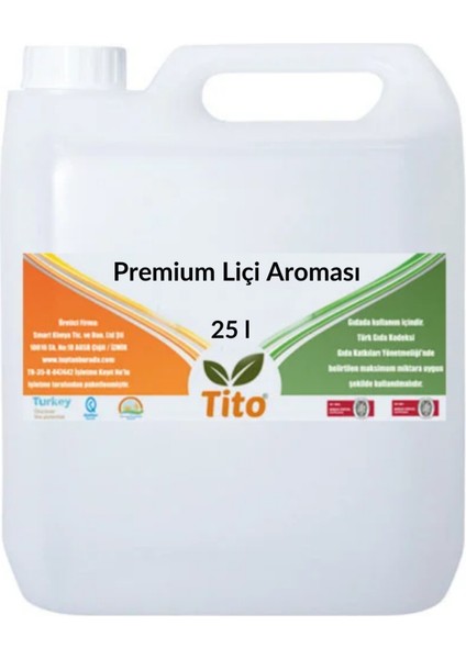 Premium Liçi Aroması 25 Litre
