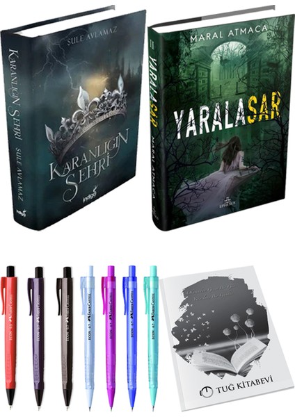 Karanlığın Şehri 1- Yaralasar 2 + Kalem + Not Defteri