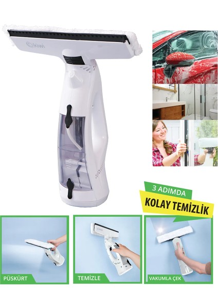 KWC-7106 Şarjlı Cam Temizleme Makinesi